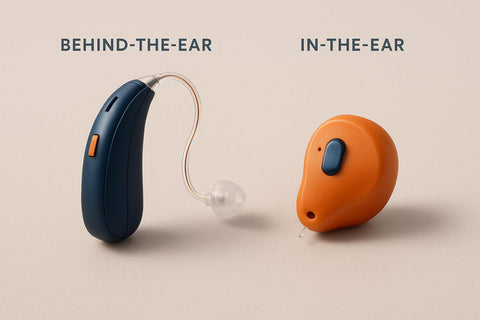 Behind-the-Ear vs In-the-Ear: Full Comparison
