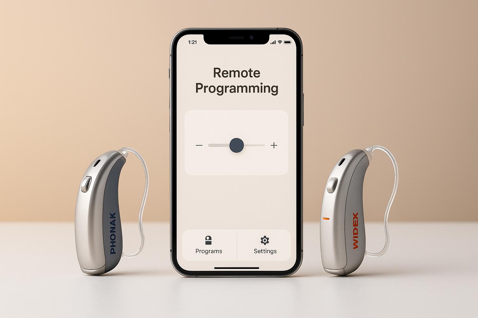 Phonak vs. Widex: Remote Programming Features