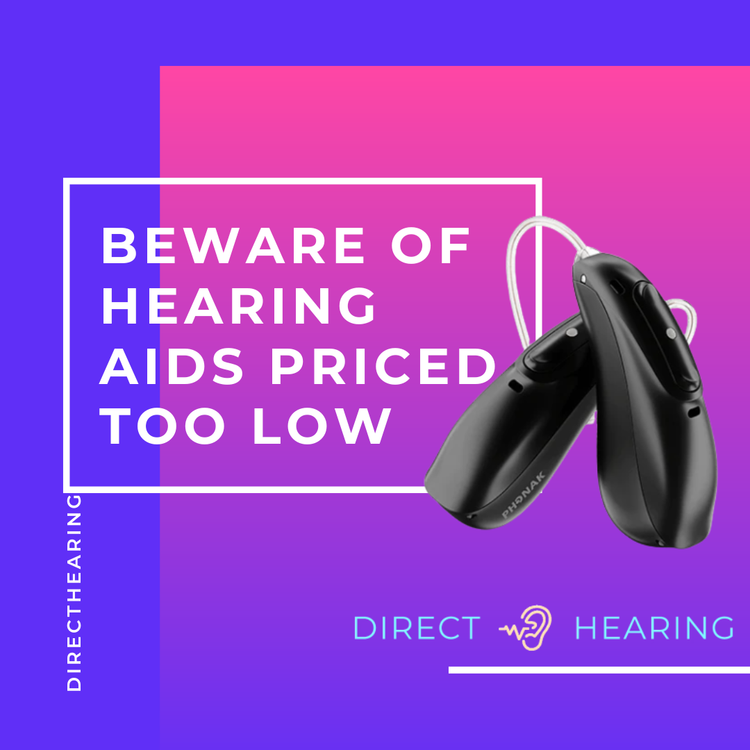 Beware Of Hearing Aids Priced Too Low From Online Sites Selling Name Brands Featured Image