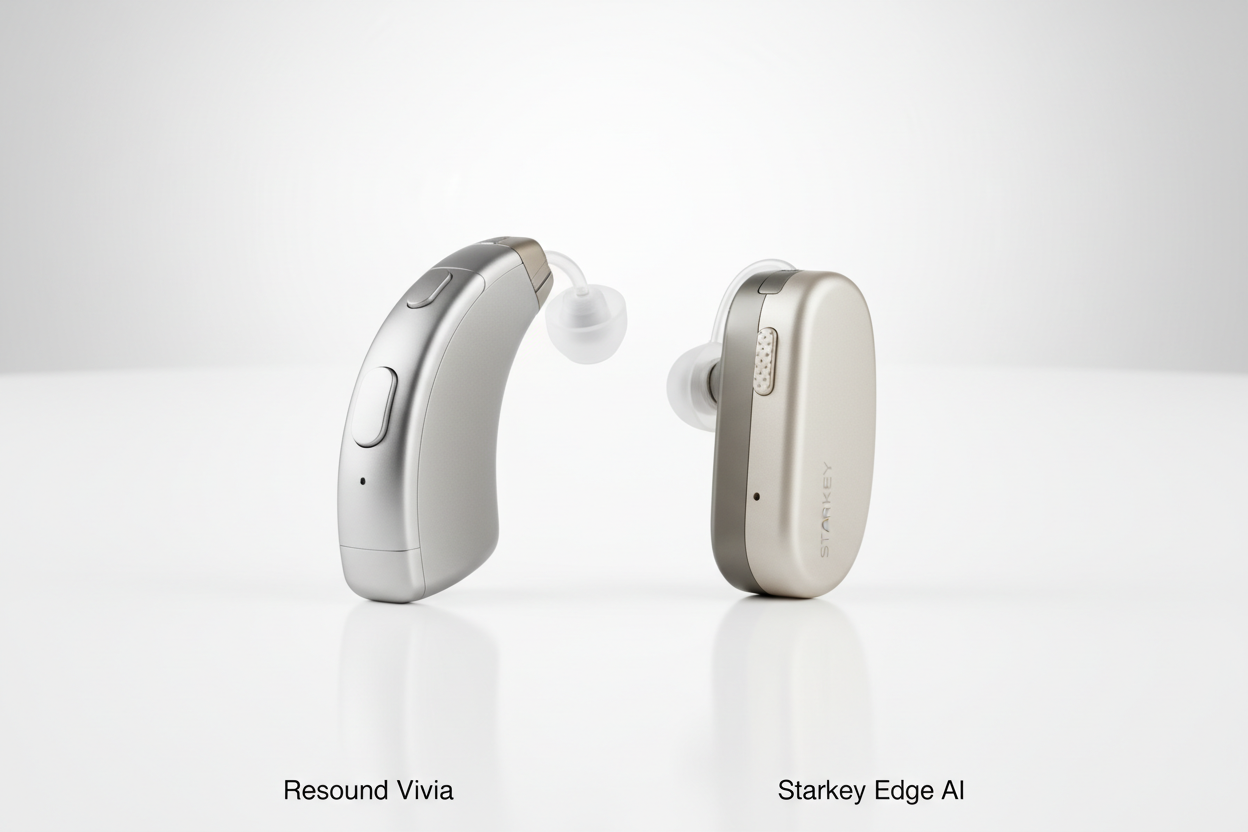 Resound Vivia vs Starkey Edge AI