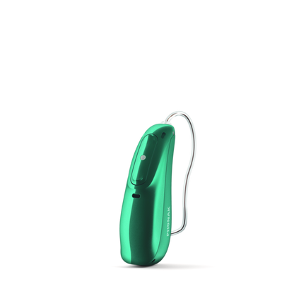 Caribbean Pirate colored hearing aid