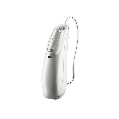 L70 hearing aid in silver grey 