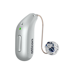 Oticon Intent 1 miniRITE R in Silver