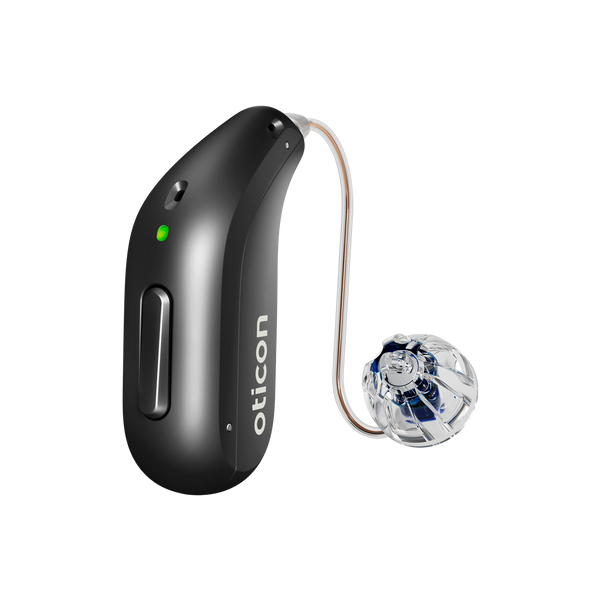 Oticon Intent 1 miniRITE R in Diamond Black