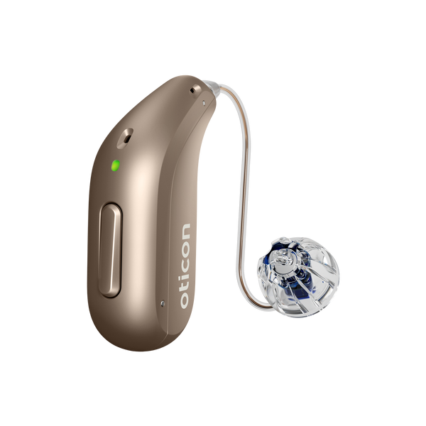 Oticon Intent 1 miniRITE R in Terracotta