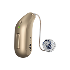 Oticon Intent 1 miniRITE R in Honey Beige