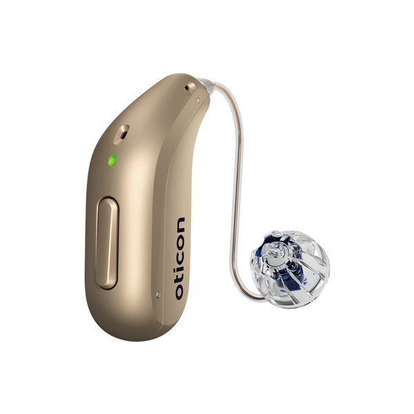 Oticon Intent 1 miniRITE R in Honey Beige