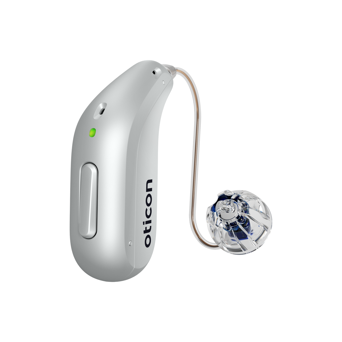 Oticon Reveal 4 miniRITE R in Silver