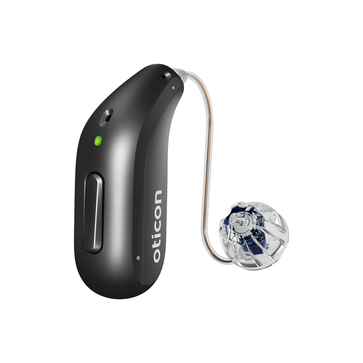 Oticon CROS RE miniRITE R in Diamond Black