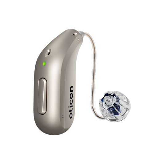 Oticon Reveal 3 miniRITE R in Chroma Beige
