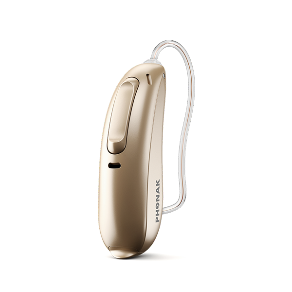 Phonak Lumity L90-312 hearing aid in biege