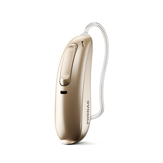 Phonak Lumity L90-312 hearing aid in biege