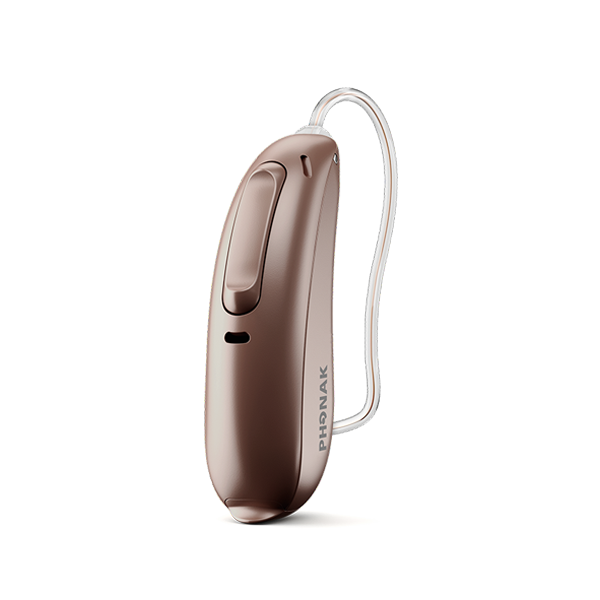 Phonak Lumity L90-312 hearing aid in chestnut 