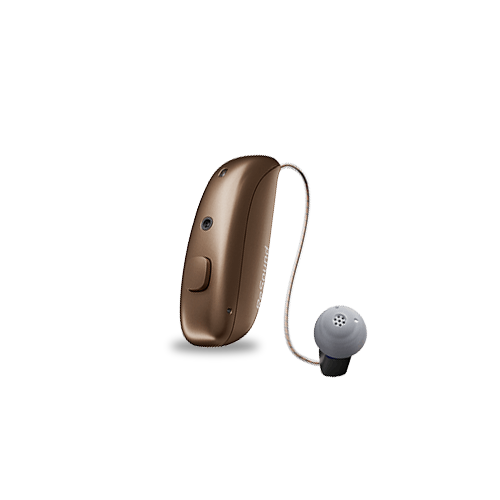 ReSound Vivia MRIE hearing aid in bronze