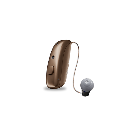 ReSound Vivia MRIE hearing aid in bronze