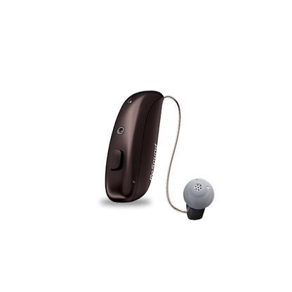 ReSound Vivia MRIE hearing aid in espresso 