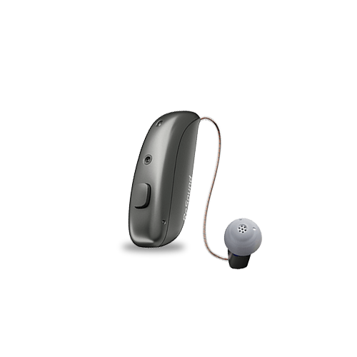 ReSound Vivia MRIE hearing aid in graphite 