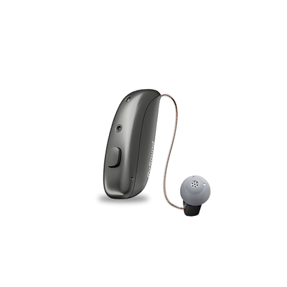 ReSound Vivia MRIE hearing aid in graphite 