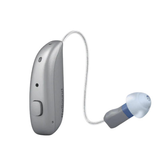 Resound Nexia CROS hearing aid in silver