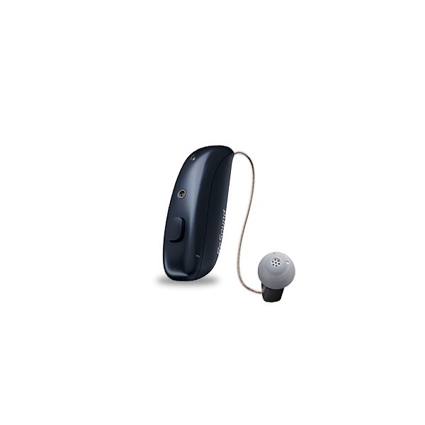 ReSound Nexia MRIE hearing aid in navy blue