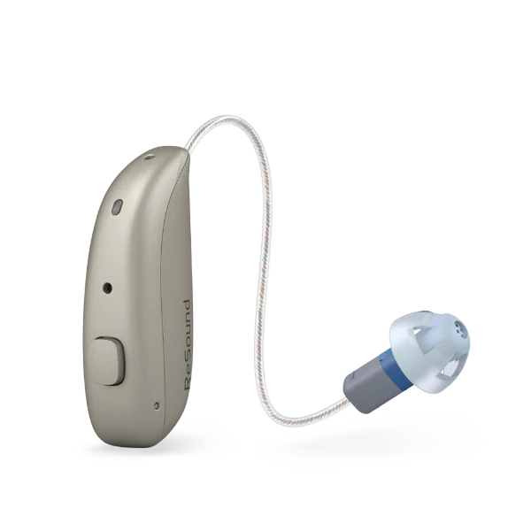 ReSound Nexia MRIE hearing aid in champagne