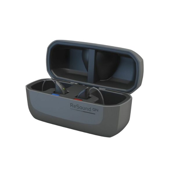 ReSound standard charging  case in grey 