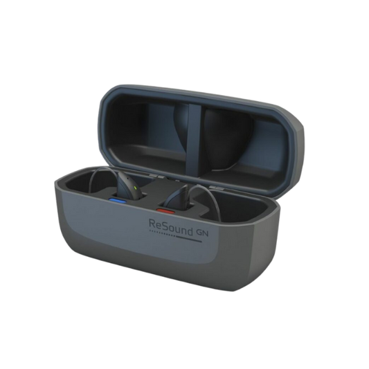ReSound standard charging  case in grey 