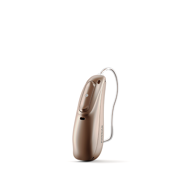 Phonak hearing aid in Sandalwood