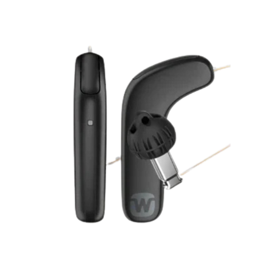 Widex Smart RIC hearing aids in tech black 