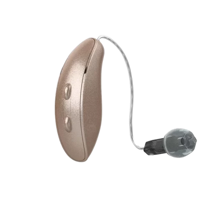 Starkey Genesis  AI RIC hearing aid in beige