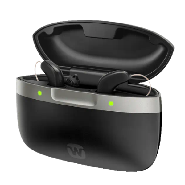Widex portable hearing aid charger 