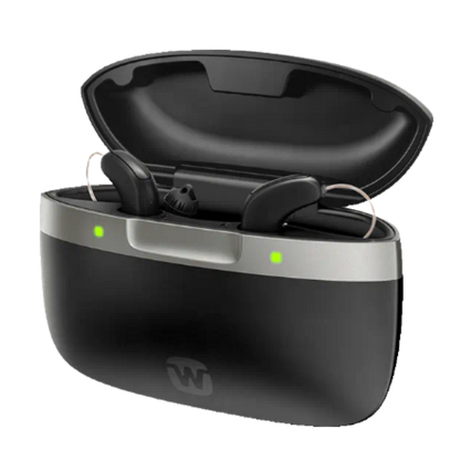 Widex portable hearing aid charger 