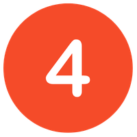 Number 4 inside red circle 