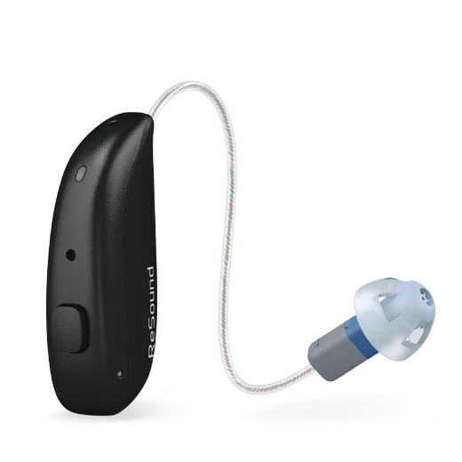 ReSound Nexia microNIE hearing aid in deep black