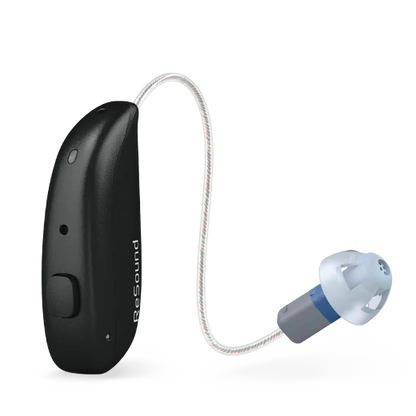 ReSound Nexia microNIE hearing aid in deep black