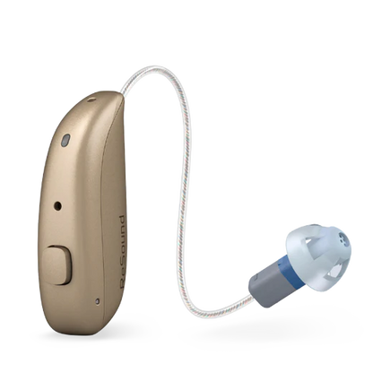 ReSound Nexia microNIE hearing aid in gold