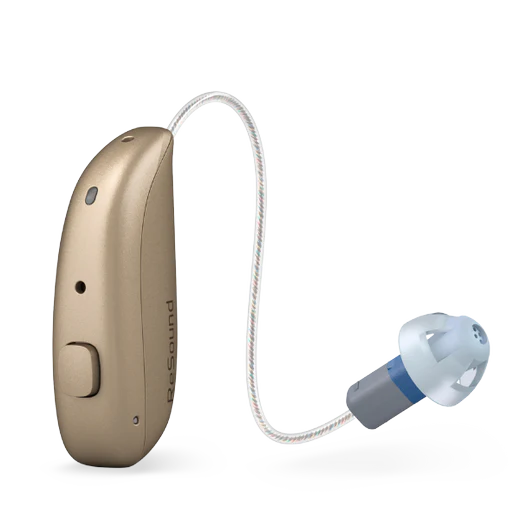 ReSound Nexia microNIE hearing aid in gold