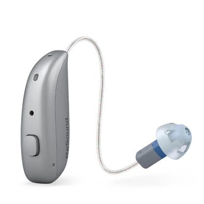 ReSound Nexia microNIE hearing aid in sparkling silver